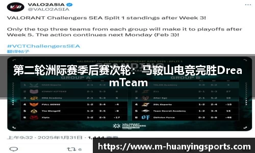 第二轮洲际赛季后赛次轮:马鞍山电竞完胜DreamTeam